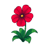 red pansy