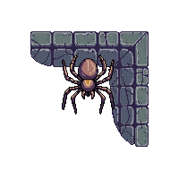 web spider corner