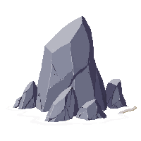 beach rock formation