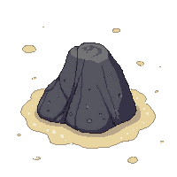 beach small rock