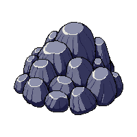cave pebble cluster