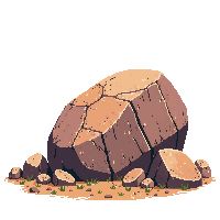 desert large boulder
