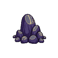 forest pebble cluster
