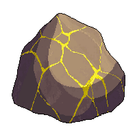 gold vein rock