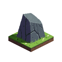 gray boulder