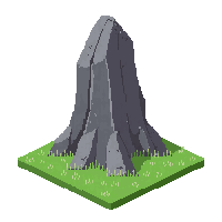 meadow rock formation