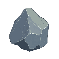 rock with fossil