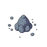 snow pebble cluster