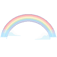 sky rainbow arc segment