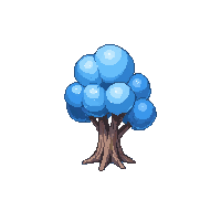 frozen tree spring