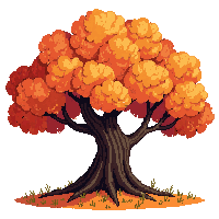 giant tree autumn
