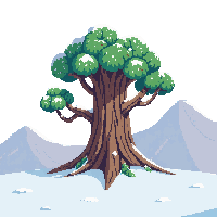 giant tree winter