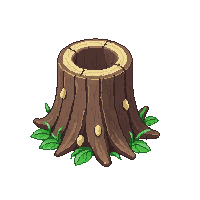 hollow log