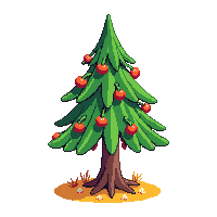 pine tree autumn