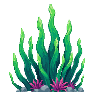 underwater kelp tall