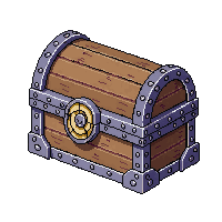 underwater treasure chest coral