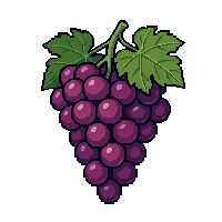 grapes flat