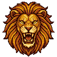 lion flat