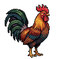 rooster flat