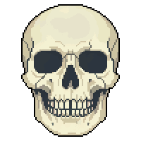 skull flat