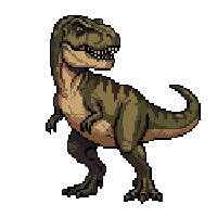 trexdinosaur flat
