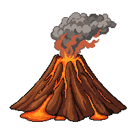 volcano flat