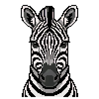 zebra flat
