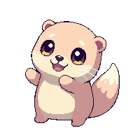 sea otter chibi