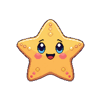 starfish chibi