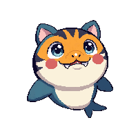 tiger shark chibi