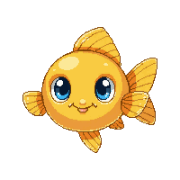 yellow perch chibi