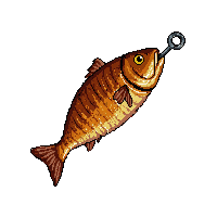 grilled fish skewer
