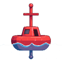 red buoy