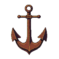 ship anchor rusted
