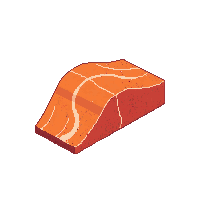 smoked salmon slab