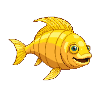 angelfish trophy gold