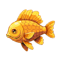 parrotfish trophy gold