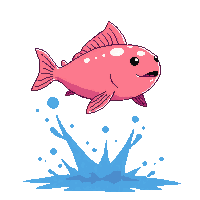 blobfish leaping