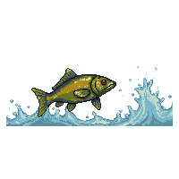 bowfin leaping