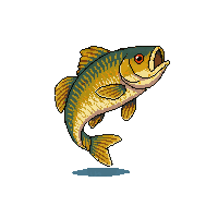 crappie leaping