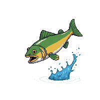 croaker leaping
