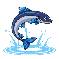 eel leaping