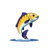 lingcod leaping