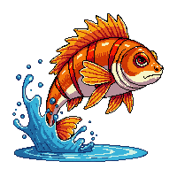 lionfish leaping