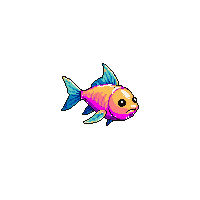 neon tetra leaping