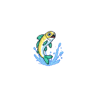 porgy leaping
