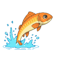 pumpkinseed leaping