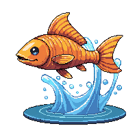 rockfish leaping