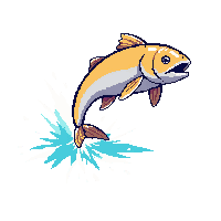 skipjack leaping