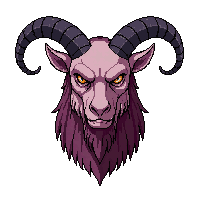 demon goat man baphomet goat head 004